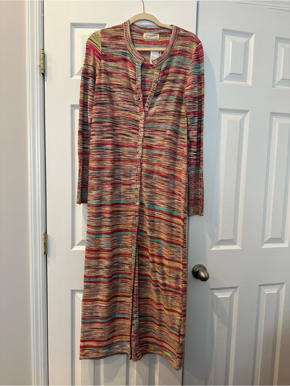 Free People Harmony Long Line Cardigan— out of stock online! - Picture 2 of 3